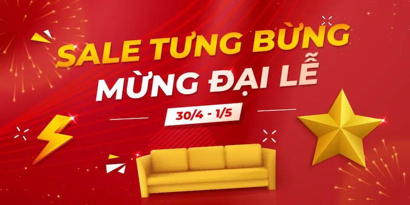 Các khuyến mãi từ Thabet chào mừng đại lễ 30/4